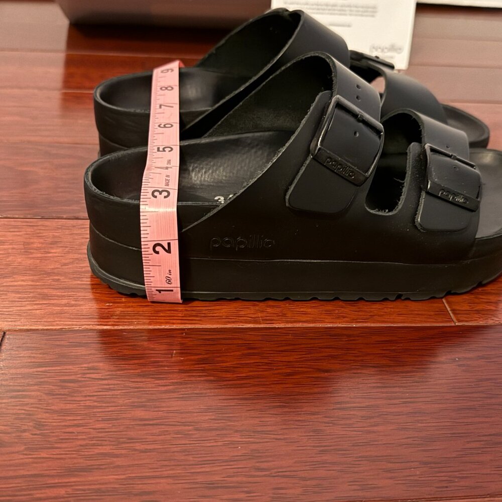BIRKENSTOCK Arizona Flex Leather Platform - Picture 11 of 12